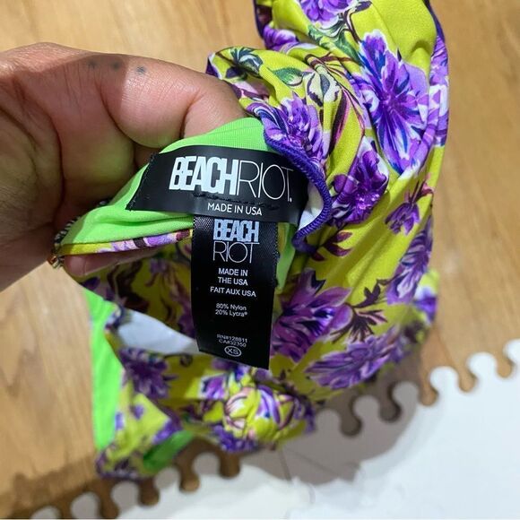 NWOT Anthropologie Beach Riot Robyn Bikini Set - Picture 5 of 6